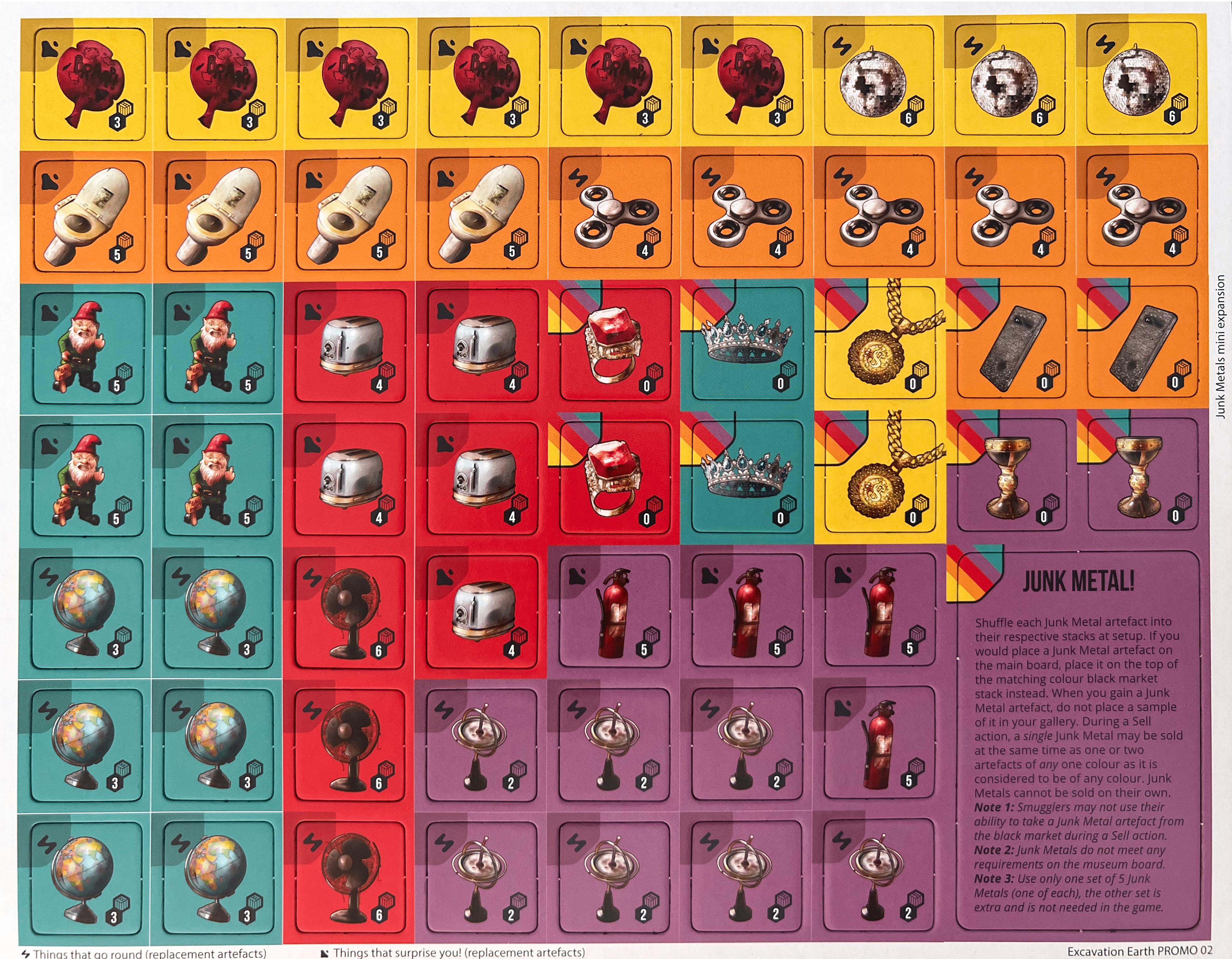 Excavation Earth: Junk Tiles Promo Pack